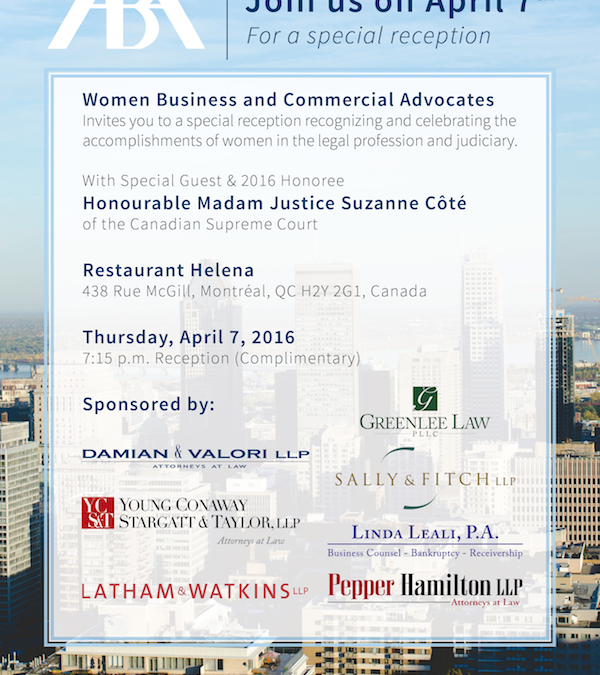 Women Business Advocates Reception